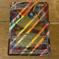 Pokemon TCG Victini VMAX Sword & Shield - Battle Styles 022/163 Holo Ultra Rare - Image 1
