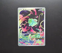 Pokemon Bulbasaur 133/132 Mega Evolution Illustration Rare Holo NM STAMPED - Image 1