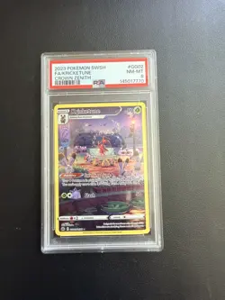 2023 Pokemon Sword & Shield Crown Zenith TCG FA #GG02 PSA 8 - Image 1