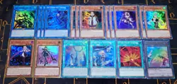 YUGIOH Sky Striker Starter Deck Set Shizuku /Zeke /Raye /Roze /Multirole /Drones - Image 1