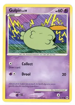 Gulpin 66/99 Arceus Pokemon Card - Image 1