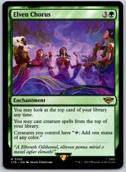 Elven Chorus Universes Beyond: The Lord of the Rings: Tales of Middle-earth 160 - Image 1