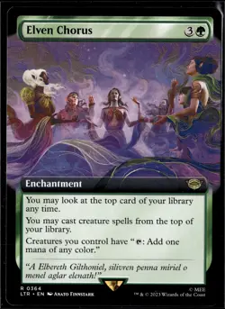 MTG: The Lord of the Rings #364 Elven Chorus (Extended) 🏡 - Image 1