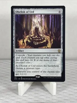 x1 Obelisk of Urd R MTG Commander: Zendikar Rising M/NM, English - Image 1