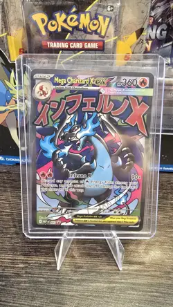 Pokemon TCG Mega Charizard X EX Phantasmal Flames UPC Promo 023 - Image 1