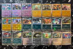 Pokemon TCG White Flare Poke Ball Reverse Holo Bundle - 39 Cards - No Repeats - Image 4