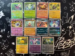 Pokemon TCG White Flare Poke Ball Reverse Holo Bundle - 11 Cards - No Repeats - Image 1