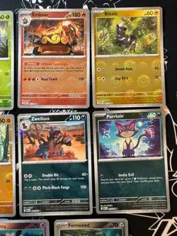 Pokemon TCG White Flare Poke Ball Reverse Holo Bundle - 11 Cards - No Repeats - Image 3