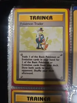 Pokemon TCG Cards Pokemon Trader 77/102 Base Set Rare NM - Image 1