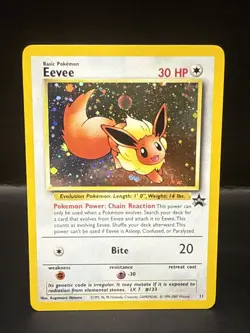 Pokemon - Eevee 11/53 - Wotc - Black Star Promo Holo S - Image 2