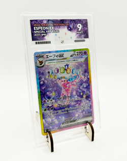 Pokemon Espeon EX SAR 211/187 JAP SV8a Terastal Festival Graded ACE 9 - Image 1
