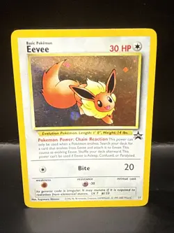 Pokemon - Eevee 11/53 - Wotc - Black Star Promo Holo R - Image 1
