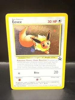 Pokemon - Eevee 11/53 - Wotc - Black Star Promo Holo R - Image 2
