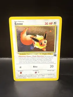 Pokemon - Eevee 11/53 - Wotc - Black Star Promo Holo R - Image 3