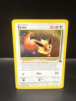 Pokemon - Eevee 11/53 - Wotc - Black Star Promo Holo M - Image 1