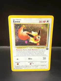 Pokemon - Eevee 11/53 - Wotc - Black Star Promo Holo M - Image 2