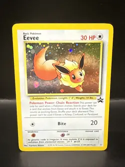 Pokemon - Eevee 11/53 - Wotc - Black Star Promo Holo F - Image 1
