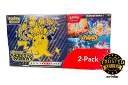 Pokemon TCG Surging Sparks Costco Bundle ETB & Booster Bundle 2 Pack New Sealed - Image 2
