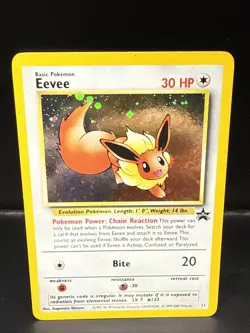 Pokemon - Eevee 11/53 - Wotc - Black Star Promo Holo BR - Image 2