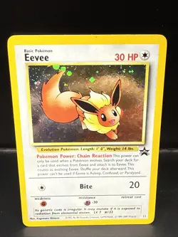 Pokemon - Eevee 11/53 - Wotc - Black Star Promo Holo BR - Image 3
