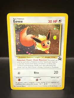 Pokemon - Eevee 11/53 - Wotc - Black Star Promo Holo G - Image 1