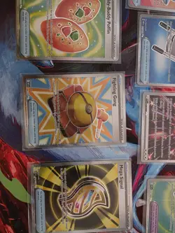 Pokemon TCG Full Art Item Tool Supporter Stadium Item Lot 9x NM English - Image 3