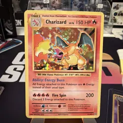 Charizard 11/108 Holo Rare Pokemon TCG XY Evolutions HP - Image 1