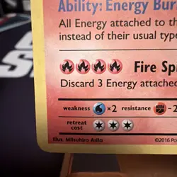 Charizard 11/108 Holo Rare Pokemon TCG XY Evolutions HP - Image 2