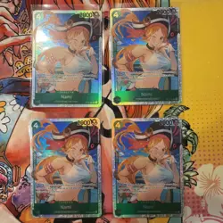 Nami OP14-031 (SR) The Azure Sea’s Seven One Piece TCG English x4 Play set - Image 1