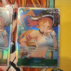 Nami OP14-031 (SR) The Azure Sea’s Seven One Piece TCG English x4 Play set - Image 3