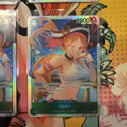 Nami OP14-031 (SR) The Azure Sea’s Seven One Piece TCG English x4 Play set - Image 4