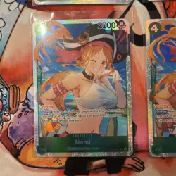 Nami OP14-031 (SR) The Azure Sea’s Seven One Piece TCG English x4 Play set - Image 5