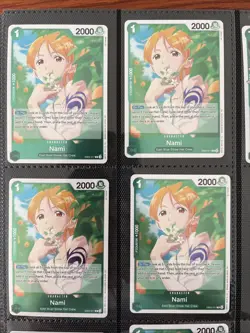 One Piece Nami R Extra Booster: Anime 25th Anniversary Collection x4 EB02-017 NM - Image 1