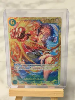 One Piece Monkey.D.Luffy OP13-118 Carrying On His Will Foil SEC English - Image 3