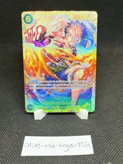 Monkey.D.Luffy OP13-118 English Foil One Piece Carrying On His Will - Image 1