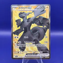 Zekrom ex 158/086 Ultra Rare Holo Black Bolt Pokemon Card NM - Image 1