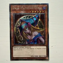 Dark Magician Girl MP24-EN009 Quarter Century Rare 1st Edition YuGiOh Card NM - Image 1