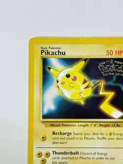 Pikachu #25 Promo Pokemon The First Movie Promo Card MP - Image 3