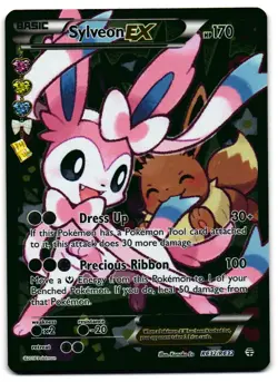 Sylveon EX RC32/RC32 - Generations Rare Ultra Pokemon TCG - M/LP Card - Image 1