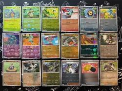 Pokemon TCG Black Bolt Poke Ball Reverse Holo Bundle - 18 Cards - No Repeats - Image 1
