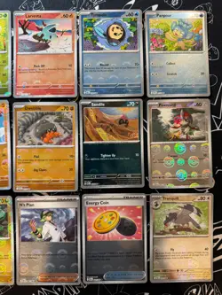 Pokemon TCG Black Bolt Poke Ball Reverse Holo Bundle - 18 Cards - No Repeats - Image 3