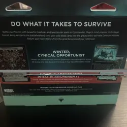 NEW Magic: The Gathering Duskmourn: Death Toll Commander Deck - Sealed - Image 1