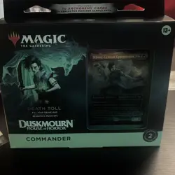 NEW Magic: The Gathering Duskmourn: Death Toll Commander Deck - Sealed - Image 2