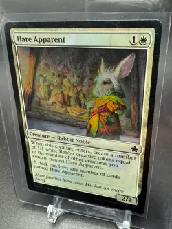 Hare Apparent 0015 Magic The Gathering Foundations **Foil** - Image 1