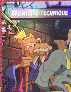 Splinter's Technique Teenage Mutant Ninja Turtles MTG 0233 Borderless Foil - Image 2
