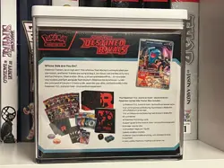 New Sealed Pokemon Center Destined Rivals Elite Trainer Box With Protective Case - Image 2