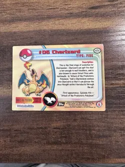 2000 Topps Chrome Pokemon Charizard #6 - Image 2