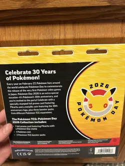 Pokemon TCG 30th Anniversary Pokemon Day 2026 Collection - Image 2