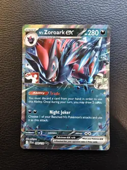 Pokemon TCG - N's Zoroark ex 098/159 Play Stamped Prize Pack Series 7 Journey - Image 1