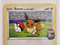 PSA 9 Eevee on the Ball 002/005 FA 2020 Futsal Promo Pokemon Card - Image 2